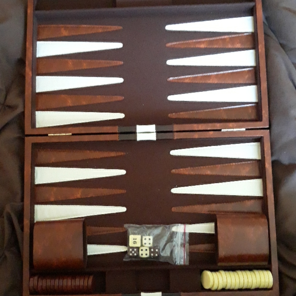 Backgammon board game